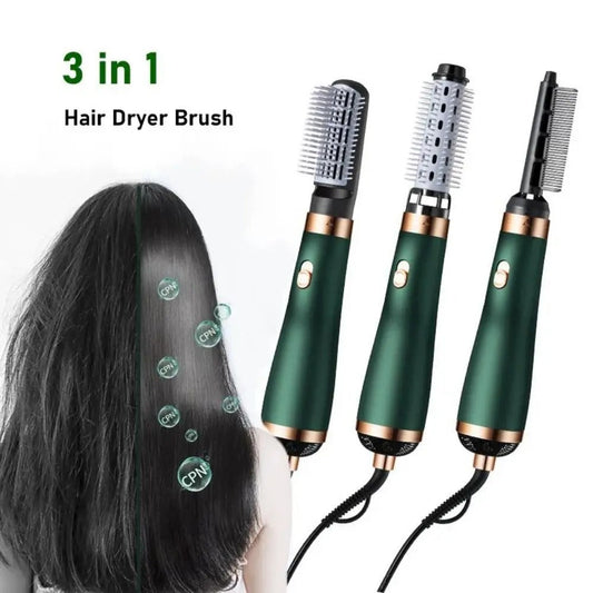 3-in-1 Hot Air Styler for Drying, Straightening & Curling – Multi-Functional Hair Styling Tool